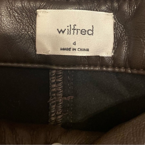 WILFRED THE MELINA PANT - RICH MOCHA BROWN - Picture 4 of 6